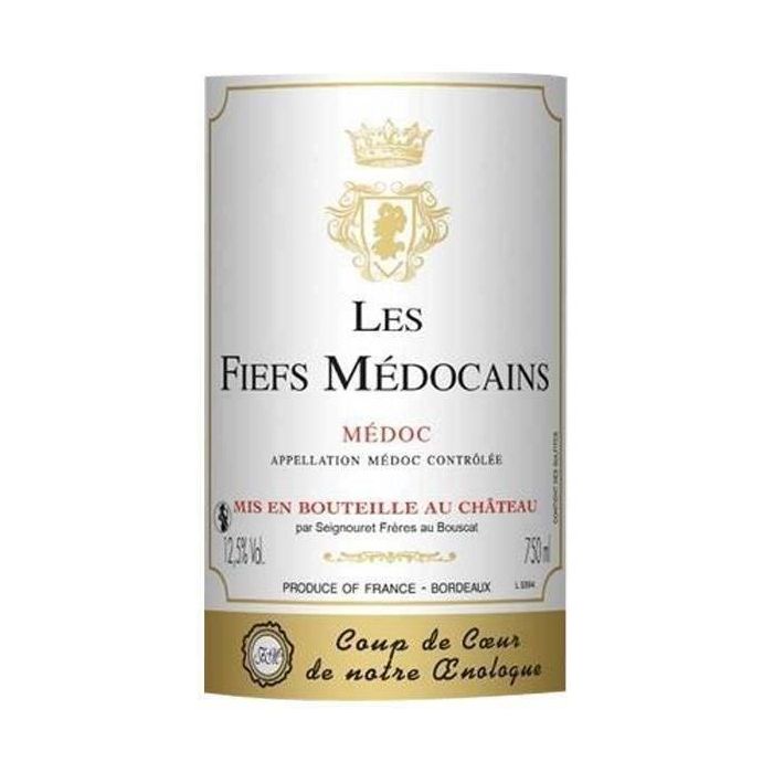 Les Fiefs Médocains Médoc 2018 - vino tinto de Burdeos 1