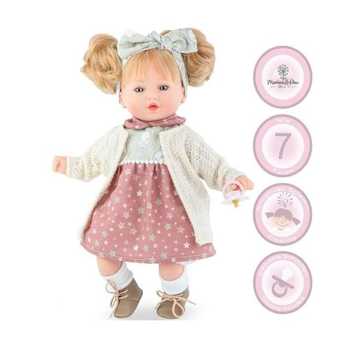 Marina & Pau Muñeca Petite Winter en Estuche 40cm 5