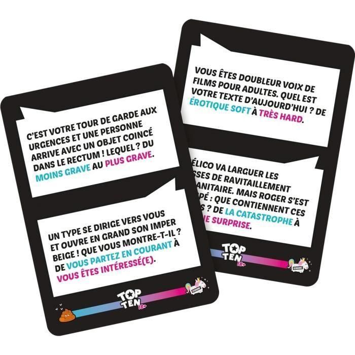 Asmodee Juegos de Cócteles Diez Mejores 18+ | Juego de Mesa para Adultos | 4 a 9 Jugadores | 30 Minutos | 500 Temas Locos 2 Asmodee Juegos de Cócteles Diez Mejores 18+ | Juego de Mesa para Adultos | 4 a 9 Jugadores | 30 Minutos | 500 Temas Locos 2