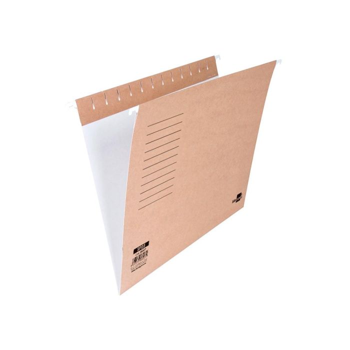 Carpeta Colgante Liderpapel Folio Prolongado Kraft 10 unidades 7