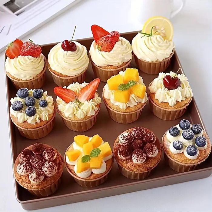 Algon Set de 50 Moldes para Horno de Papel, 5x4 cm (36 Unidades) 3