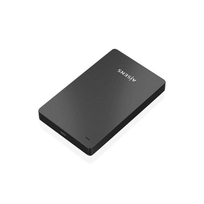 AISENS - CAJA EXTERNA 2,5 9.5MM SATA A USB-C USB3.1 GEN1, NEGRA 1 AISENS - CAJA EXTERNA 2,5 9.5MM SATA A USB-C USB3.1 GEN1, NEGRA 1