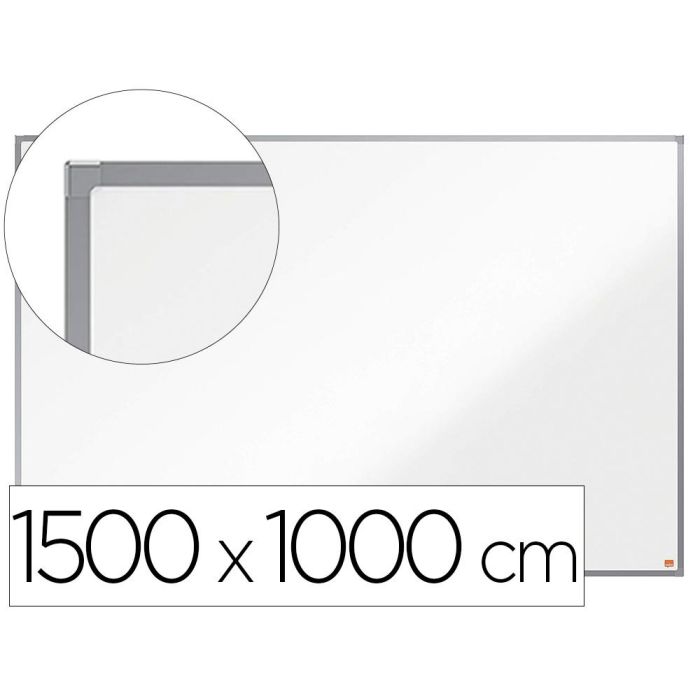 Pizarra Blanca Nobo Essence Acero Vitrificado Magnetica 1500x1000 mm