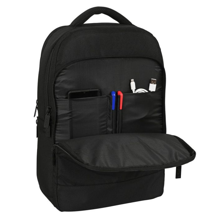 Mochila para Portátil y Tablet con Salida USB Marvel Negro 6
