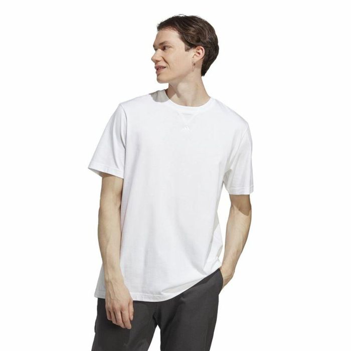 Camiseta de Manga Corta Hombre Adidas M All Szn T Blanco L 3