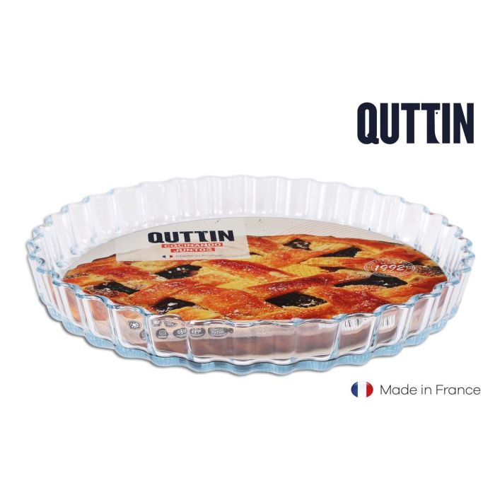 Quttin Molde Tarta Vidrio Rizado 1.5L 27x27x3.5 cm (6 Unidades) 0 Quttin Molde Tarta Vidrio Rizado 1.5L 27x27x3.5 cm (6 Unidades) 0