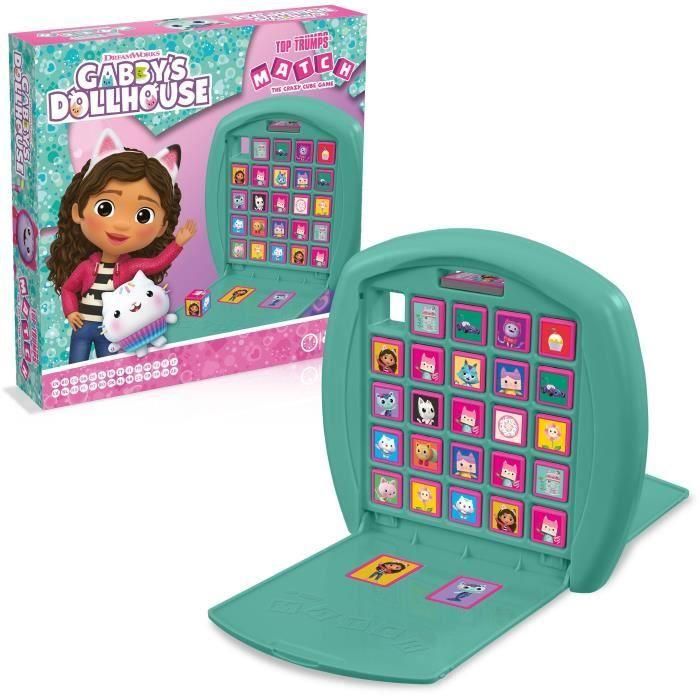 Match Gabby y la Casa Mágica - Juego de mesa - MOVIMIENTOS GANADORES - Juego de observación y táctica 1 Match Gabby y la Casa Mágica - Juego de mesa - MOVIMIENTOS GANADORES - Juego de observación y táctica 1