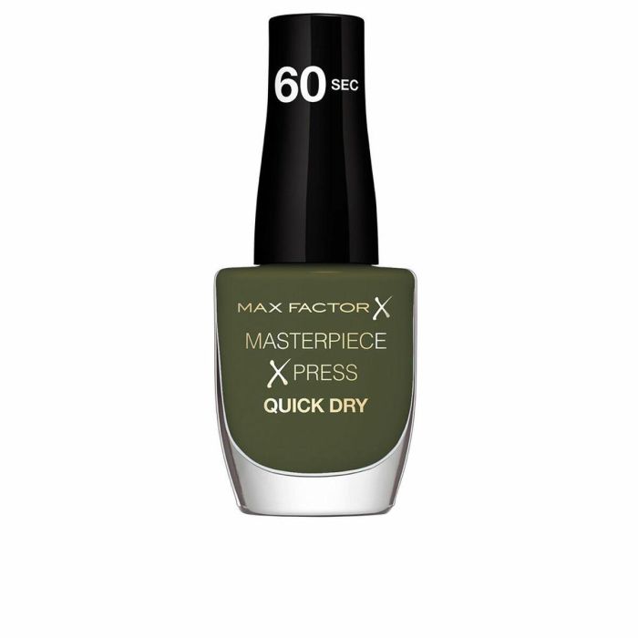 Max Factor #600 Esmalte de Uñas MASTERPIECE XPRESS Secado Rápido, Tono Feelin'pine, Acabado Brillante, Larga Duración, 8 ml