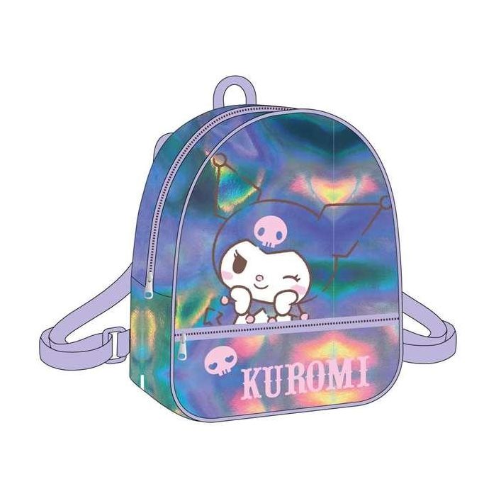 Mochila casual iridiscente hello kitty kuromi 23.0 x 20.0 x 8.0 cm 0 Mochila casual iridiscente hello kitty kuromi 23.0 x 20.0 x 8.0 cm 0