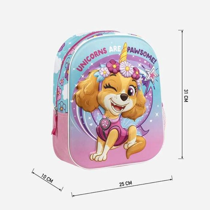 Mochila infantil 3D paw patrol skye 25.0 x 31.0 x 10.0 cm 1 Mochila infantil 3D paw patrol skye 25.0 x 31.0 x 10.0 cm 1