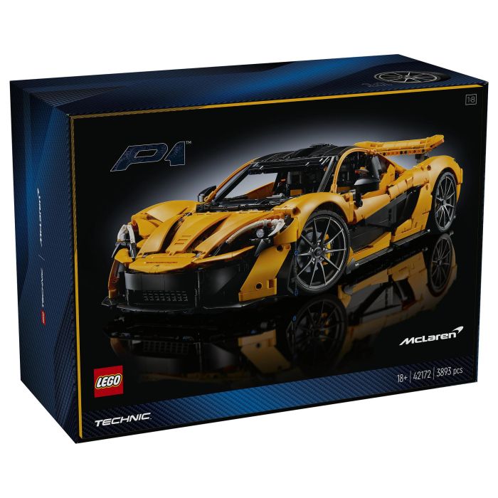Lego 42172 McLaren P1 - Kit de Modelo de Hiperdeportivo para Adultos Entusiastas de Vehículos 2