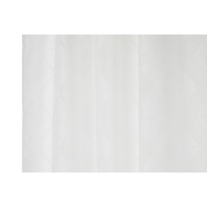 Cortina Urban DKD Home Decor Blanco 260 x 140 cm 2