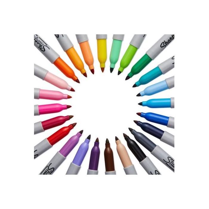 Sharpie Blister Fine 20 Unid. 2061128 - Punta Fina, Multicolor 3