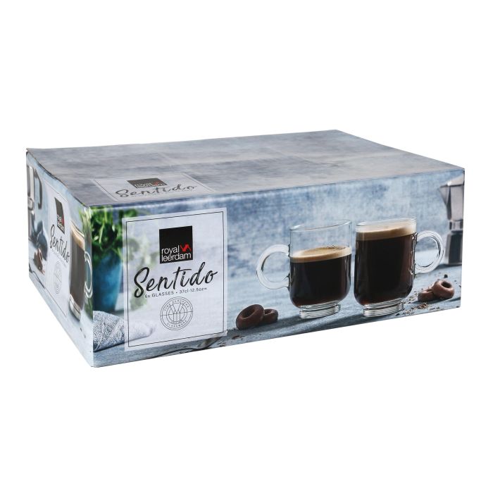 Set 6 Tazas Desayuno 37Cl Sentido - Royal Leerdam (4 Cajas) 6 Set 6 Tazas Desayuno 37Cl Sentido - Royal Leerdam (4 Cajas) 6