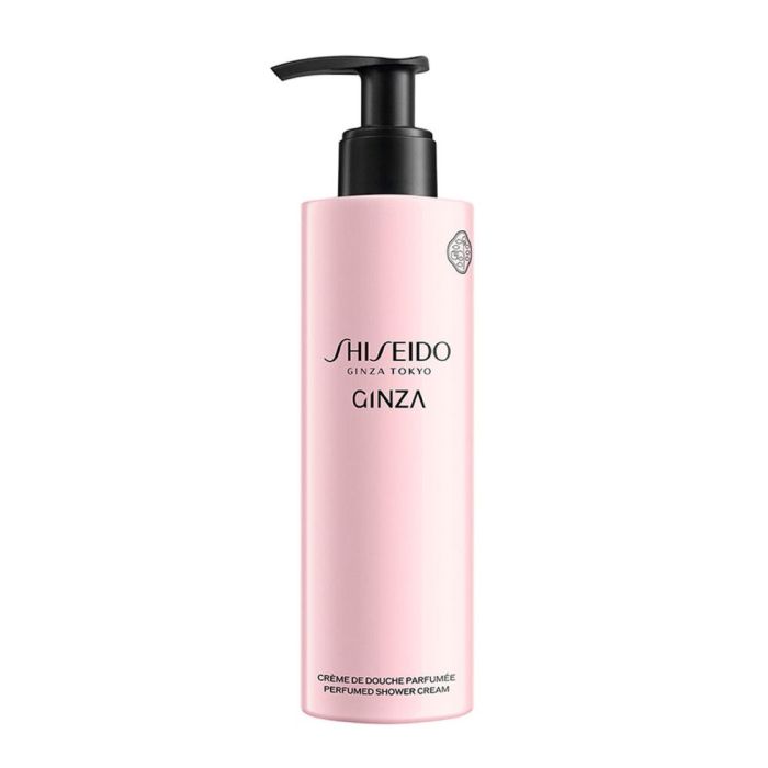 Shiseido M094518-702 GINZA Shower Cream Gel de Baño Corporal Floral Amaderado para Mujer, Todo Tipo de Pieles 200 ml