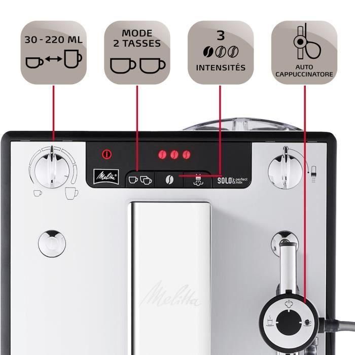 Melitta Coffee Machine - SOLO & PERFECT MECK E957-203 Silver 4