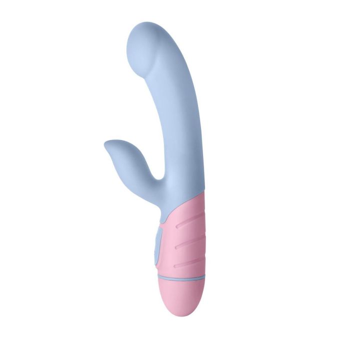 Vibrador Punto G FemmeFunn Ffix Azul 10 Vibrador Punto G FemmeFunn Ffix Azul 10
