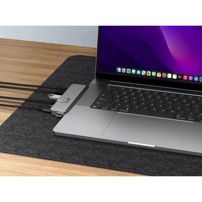 Hyper Hub USB-C para MacBook Pro, HDMI 4K 60Hz, Ethernet Gigabit, USB-A, USB-C, Thunderbolt 4 Hyper Hub USB-C para MacBook Pro, HDMI 4K 60Hz, Ethernet Gigabit, USB-A, USB-C, Thunderbolt 4