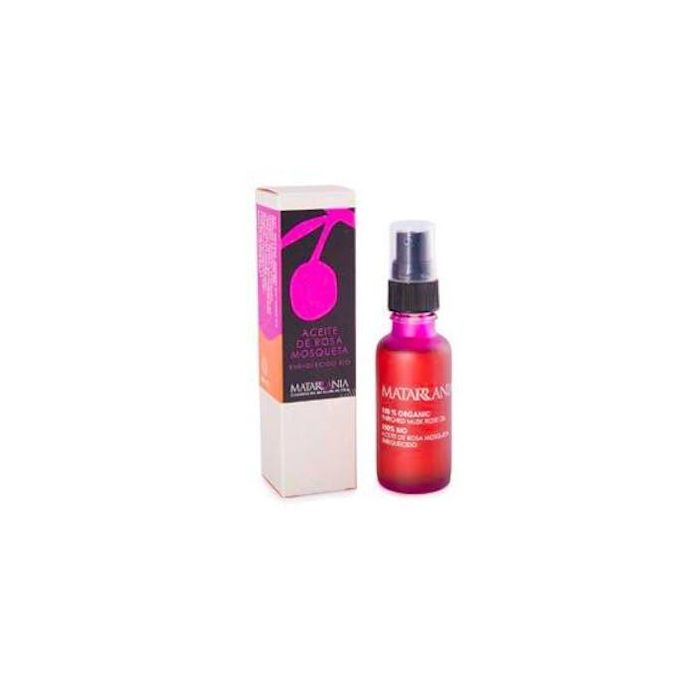 Matarrania Aceite de Rosa Mosqueta 100% BIO Enriquecido Sérum Facial Hidratante Regenerador Antioxidante Vegano Todo Tipo de Pieles 30 ml