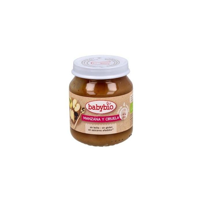 Babybio Potito Manzana Ciruela 130 G
