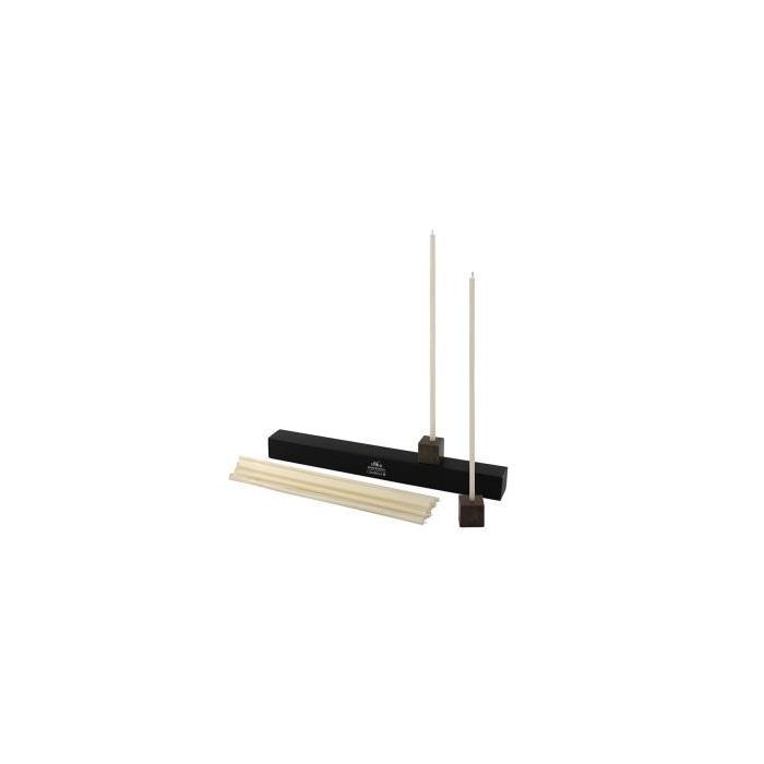 Set 20 Velas+2 Candelabros N1 Blanca 0,5X24Cm. Set 20 Velas+2 Candelabros N1 Blanca 0,5X24Cm.