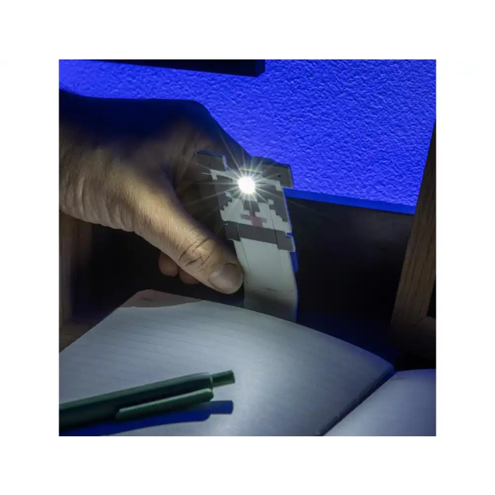 Wondee Lámpara de Lectura Minecraft Panda LED, Inspirada en Videojuego, Accesorio Oficial para Fans 5