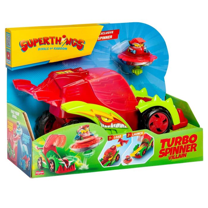 Superthings Turbo Spinner Villano Pstsp116In342 Lanzador Peonza 2