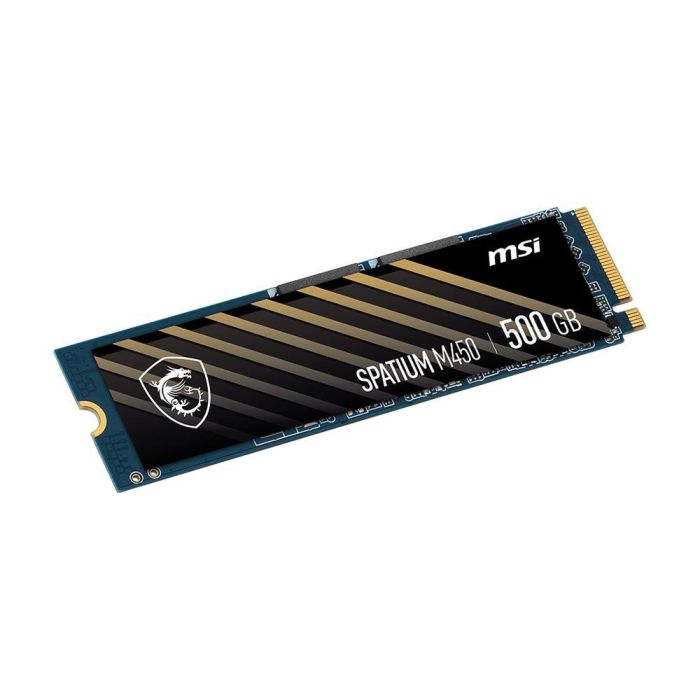 MSI Spatium M450 PCIe 4.0 NVMe M.2 500GB V1 SSD - S78-440K380-P83, 3000 MB/s Lectura, 2000 MB/s Escritura, 3D NAND 1 MSI Spatium M450 PCIe 4.0 NVMe M.2 500GB V1 SSD - S78-440K380-P83, 3000 MB/s Lectura, 2000 MB/s Escritura, 3D NAND 1