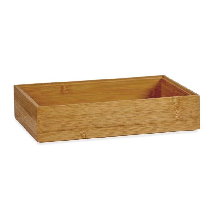 Organizador para Cajones Kinvara WD2021329419-B Marrón Natural Bambú 15 x 5 x 23 cm Apilable