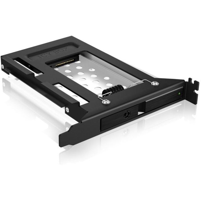 ICY BOX IB-2207StS Marco de montaje para disco duro 2.5" SATA en ranura PCI, soporte hasta 6 Gbit/s, Hot-swap, Negro 5