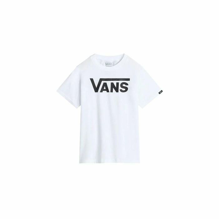 Camiseta de Manga Corta Infantil Vans Vans Classic Blanco 32 0 Camiseta de Manga Corta Infantil Vans Vans Classic Blanco 32 0