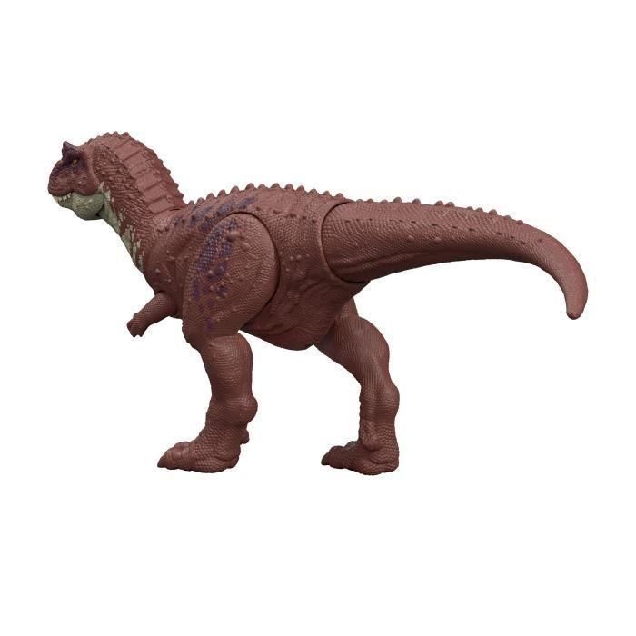 Mattel Jgb88 Dinosaurio Jurassic World Wild Roar Aucasaurus con Mordisco Feroz y Rugido Salvaje, Figura de Ataque 1
