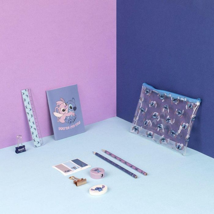 Cerdá Set de Papelería Escolar Completo Stitch Azul, Ideal para Niños de 3 a 12 Años 1 Cerdá Set de Papelería Escolar Completo Stitch Azul, Ideal para Niños de 3 a 12 Años 1