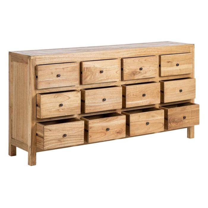 Aparador Natural Madera Mindi Salón 170 X 40 X 88 cm