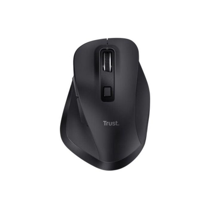 Ratón Ergonómico Inalámbrico Trust Fyda Multidispositivo/ Batería recargable/ Hasta 2400 DPI 2