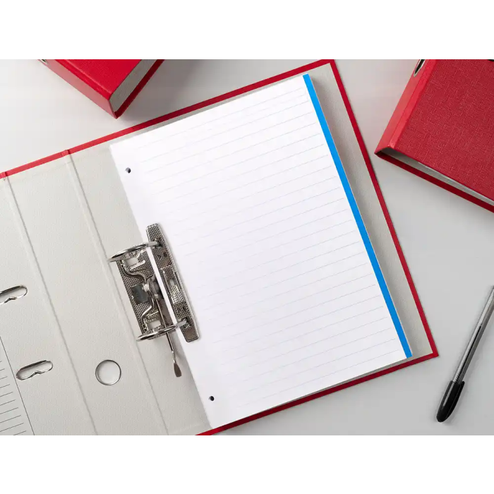 Liderpapel Recambio A4 100 Hojas 100gr Rayado Horizontal 4 Taladros Bandas de 5 Colores 7 Liderpapel Recambio A4 100 Hojas 100gr Rayado Horizontal 4 Taladros Bandas de 5 Colores 7