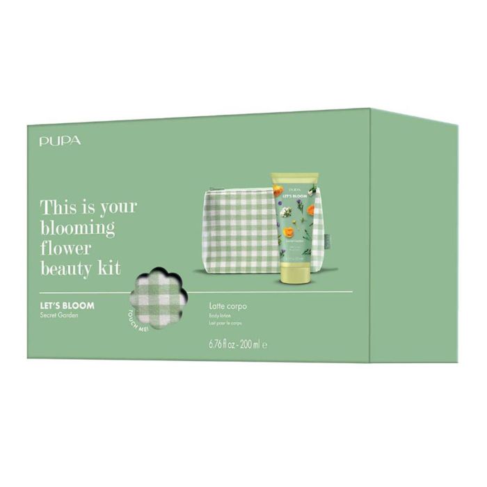 PUPA Let's Bloom Loción Corporal Secret Garden 200 ml + Neceser