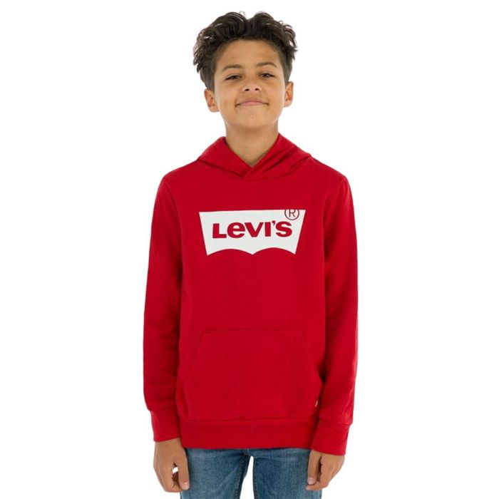 Sudadera Infantil Levi's Batwing Screenprint Rojo 8 Años 0 Sudadera Infantil Levi's Batwing Screenprint Rojo 8 Años 0