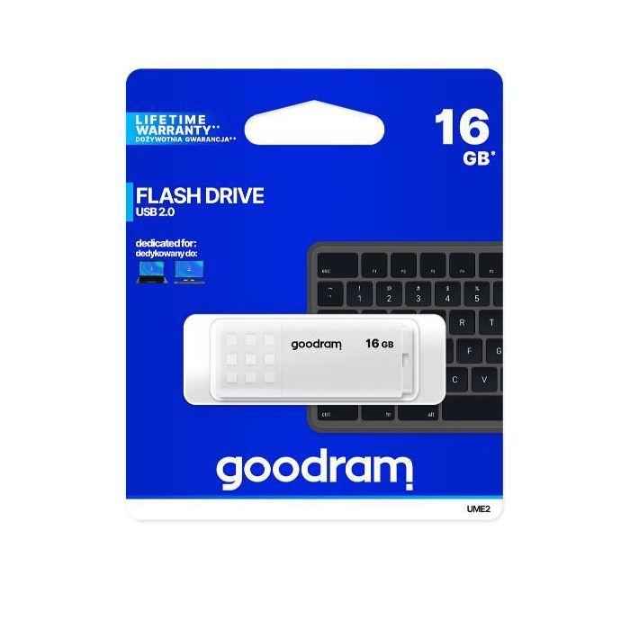 Memoria USB GoodRam UME2 Blanco 16 GB 2