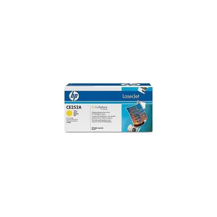 HP 504A Cartucho de Tóner Original Amarillo para Impresoras HP LaserJet con Tecnología ColorSphere HP 504A Cartucho de Tóner Original Amarillo para Impresoras HP LaserJet con Tecnología ColorSphere