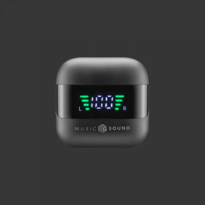 Cellularline Music & Sound Bluetooth Earphones Spark Black 1 Cellularline Music & Sound Bluetooth Earphones Spark Black 1