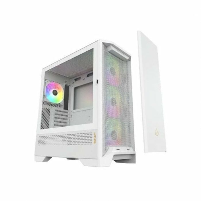 Caja Semitorre ATX Forgeon Mithril Blanco 1