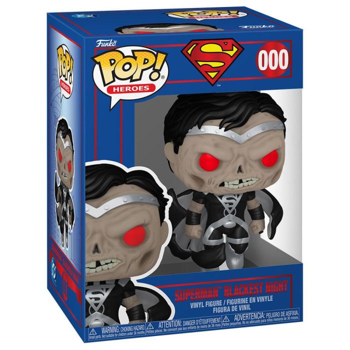 Figura POP DC Comics Superman - Superman Blackest Night 1