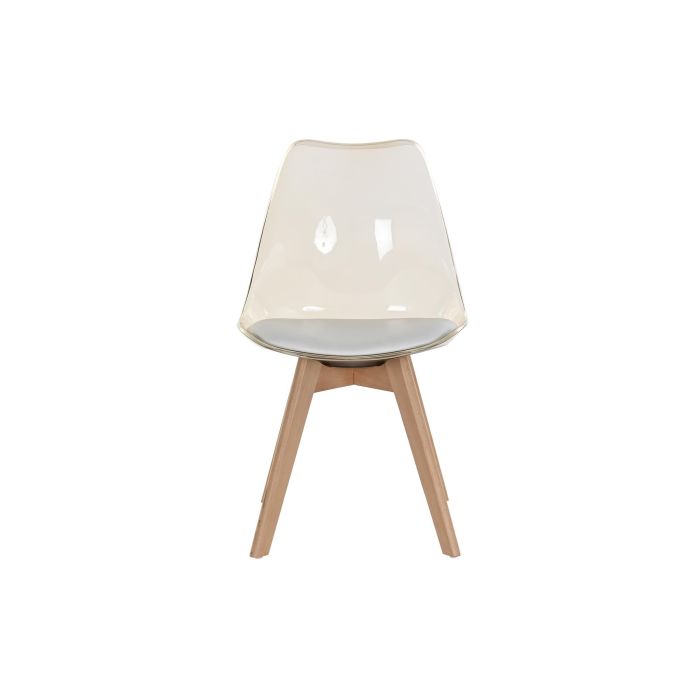 DKD Home Decor Silla Urban Crema Natural 47 x 81 x 54 cm (4 Unidades) 4