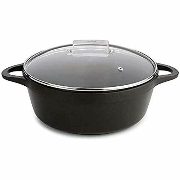 Cacerola Con Tapa Valira 4141/25 Negro Ø 24 cm 5 Cacerola Con Tapa Valira 4141/25 Negro Ø 24 cm 5