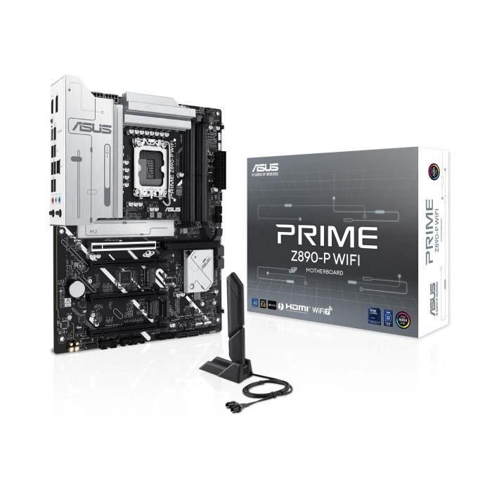 Asus Prime Z890-P 90MB1I50-M0EAY0 Placa Base Socket 1851 DDR5 PCIe 5.0 para Intel Core Ultra (Serie 2)
