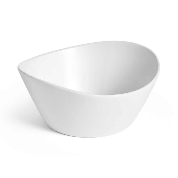 Bowl Porcelana Con Forma 21 Cm Vessia (12 Unidades) 1 Bowl Porcelana Con Forma 21 Cm Vessia (12 Unidades) 1