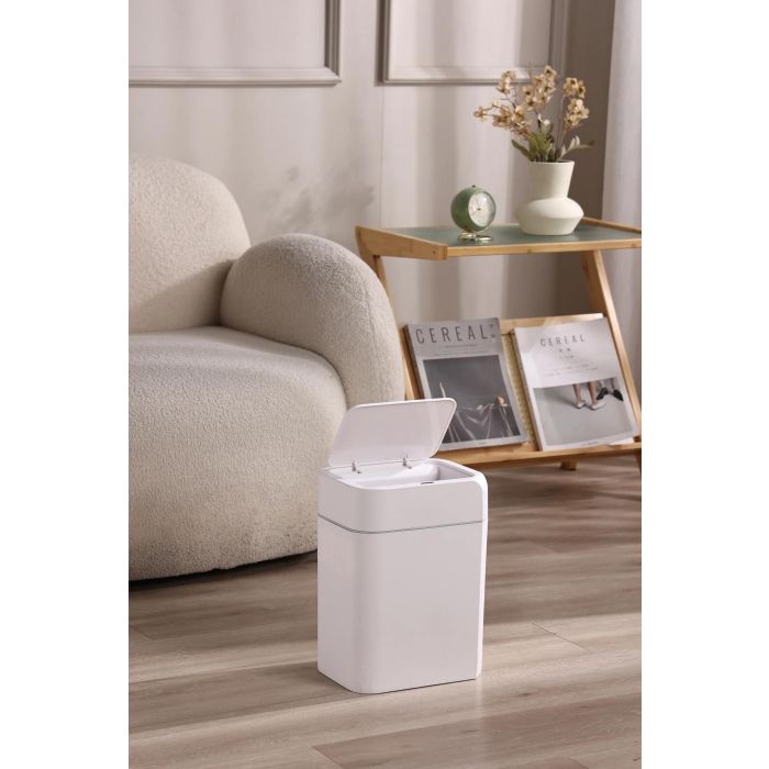 Papelera Plastico Sensor 12L Basic Home (6 Unidades) 3 Papelera Plastico Sensor 12L Basic Home (6 Unidades) 3