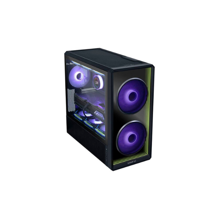 Lian Li Caja Ordenador Gaming Lancool 217 Infinity ATX Negra para PC con Ventana y Ventiladores 170mm 1