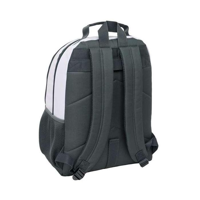 Safta Mochila Doble Adaptable a Carro Real Madrid Primera Equipación 25-26 420x320x160 mm 1